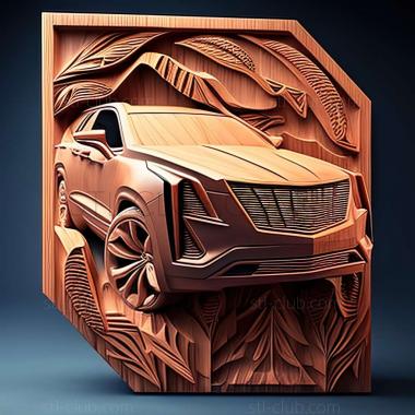 3D модель Cadillac XT5 (STL)